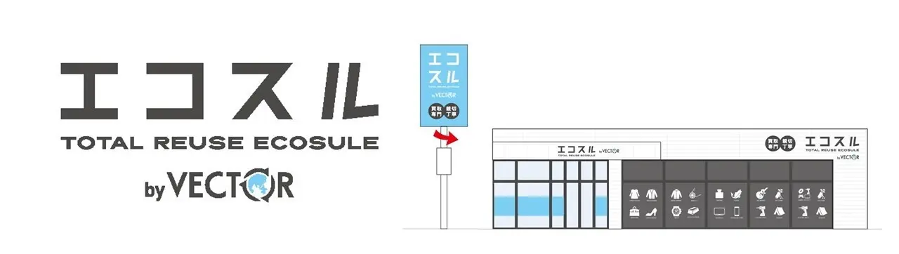 ベクトル初の総合買取専門店「エコスル」がオープン！